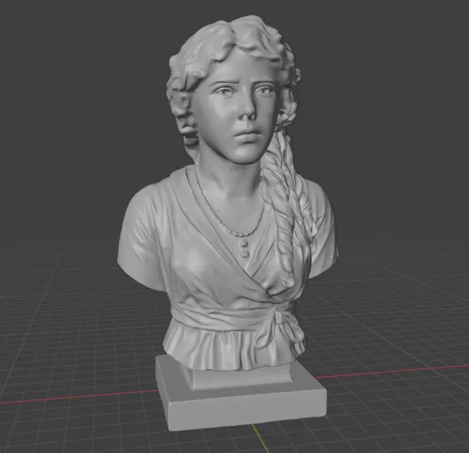 Mary Pickford 3D print model_18