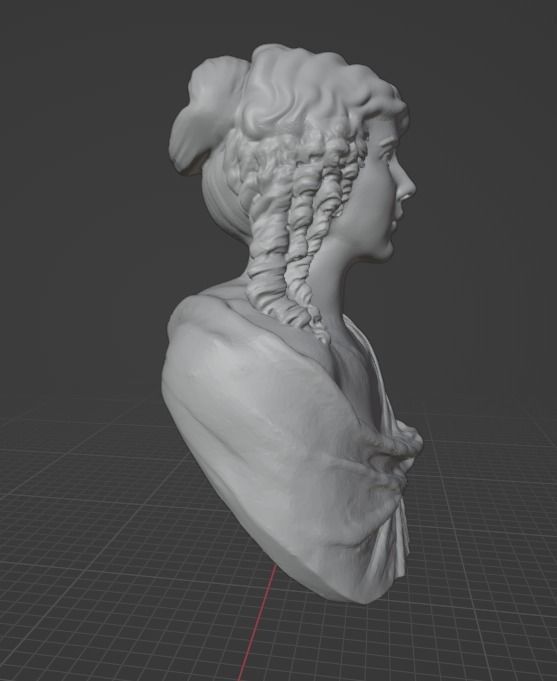Mary Pickford 3D print model_1