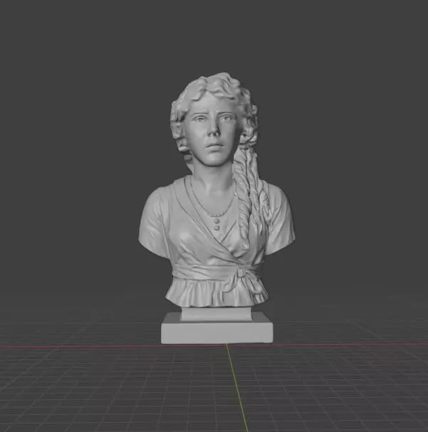 Mary Pickford 3D print model_6