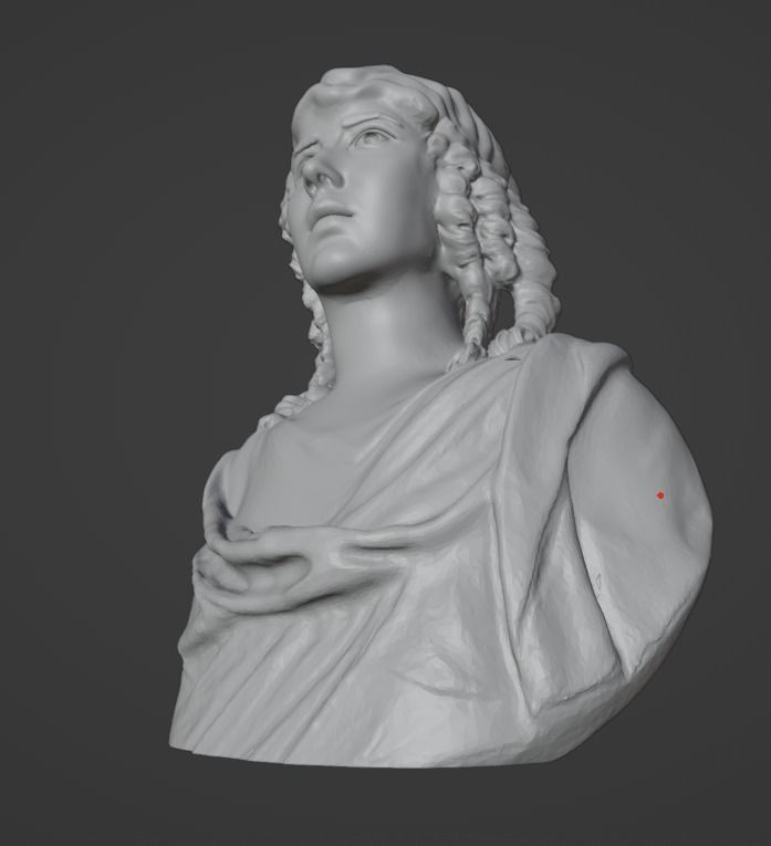 Mary Pickford 3D print model_6