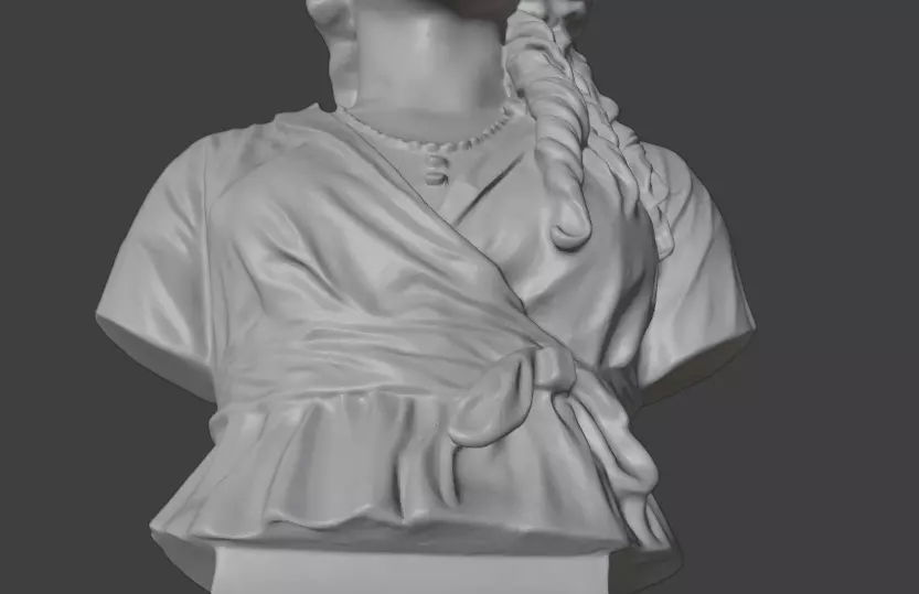Mary Pickford 3D print model_15