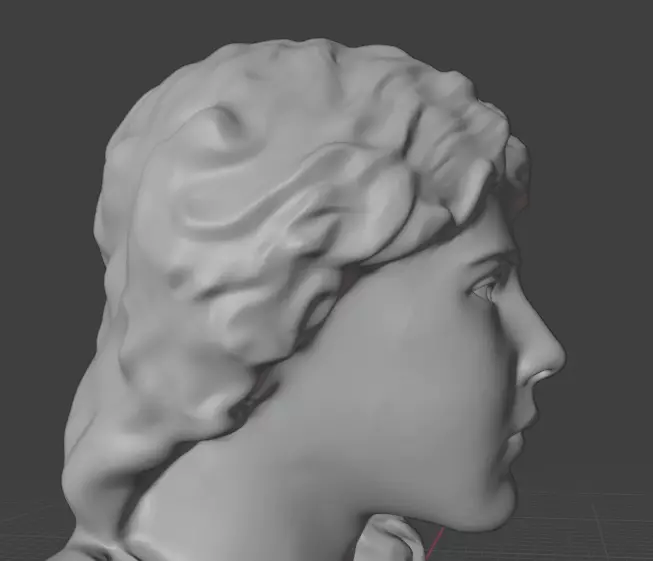 Mary Pickford 3D print model_9