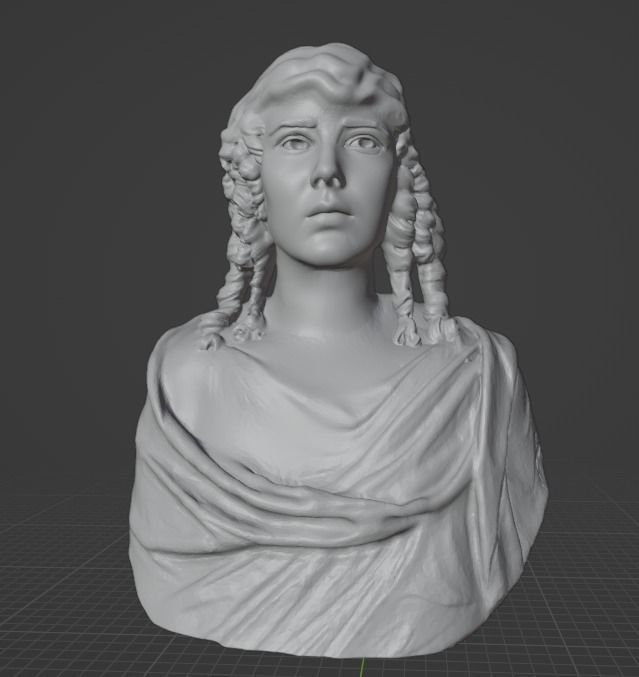 Mary Pickford 3D print model_10