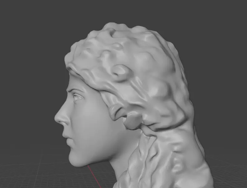 Mary Pickford 3D print model_11