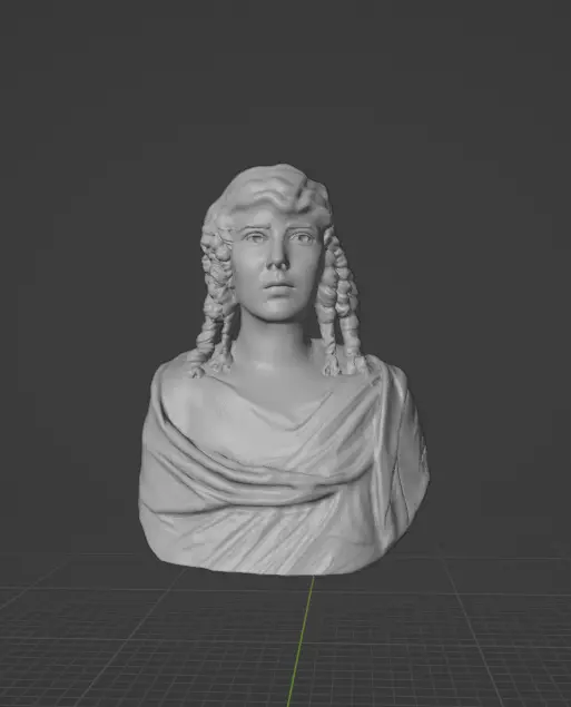Mary Pickford 3D print model_0