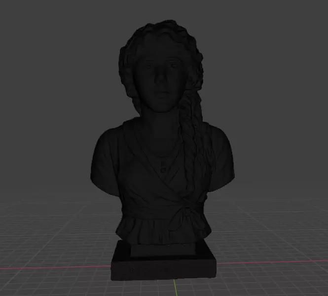 Mary Pickford 3D print model_16