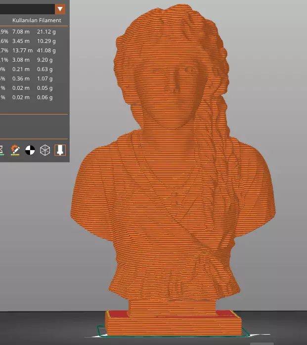 Mary Pickford 3D print model_17