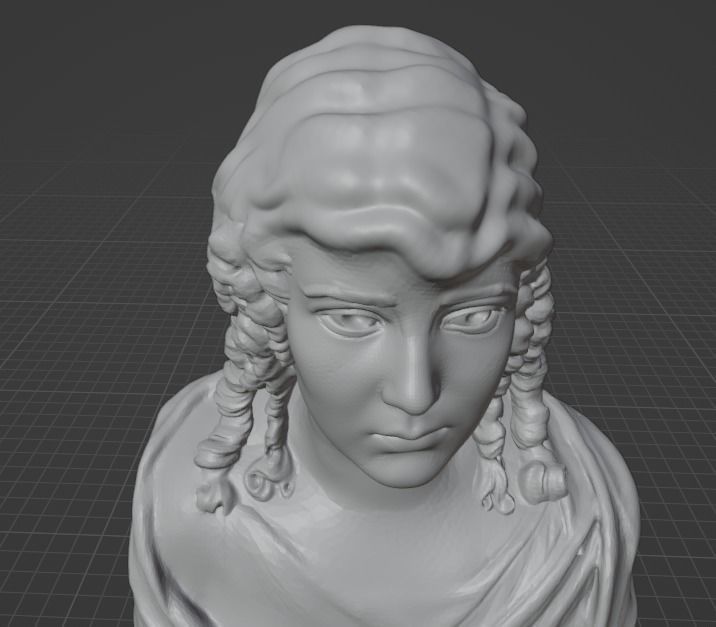 Mary Pickford 3D print model_13