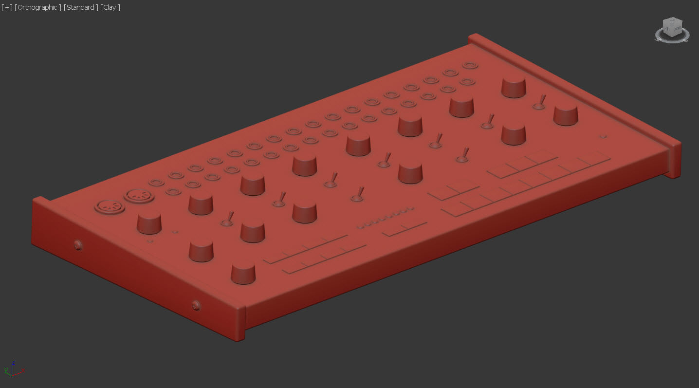 Behringer CRAVE Low-poly 3D model_2