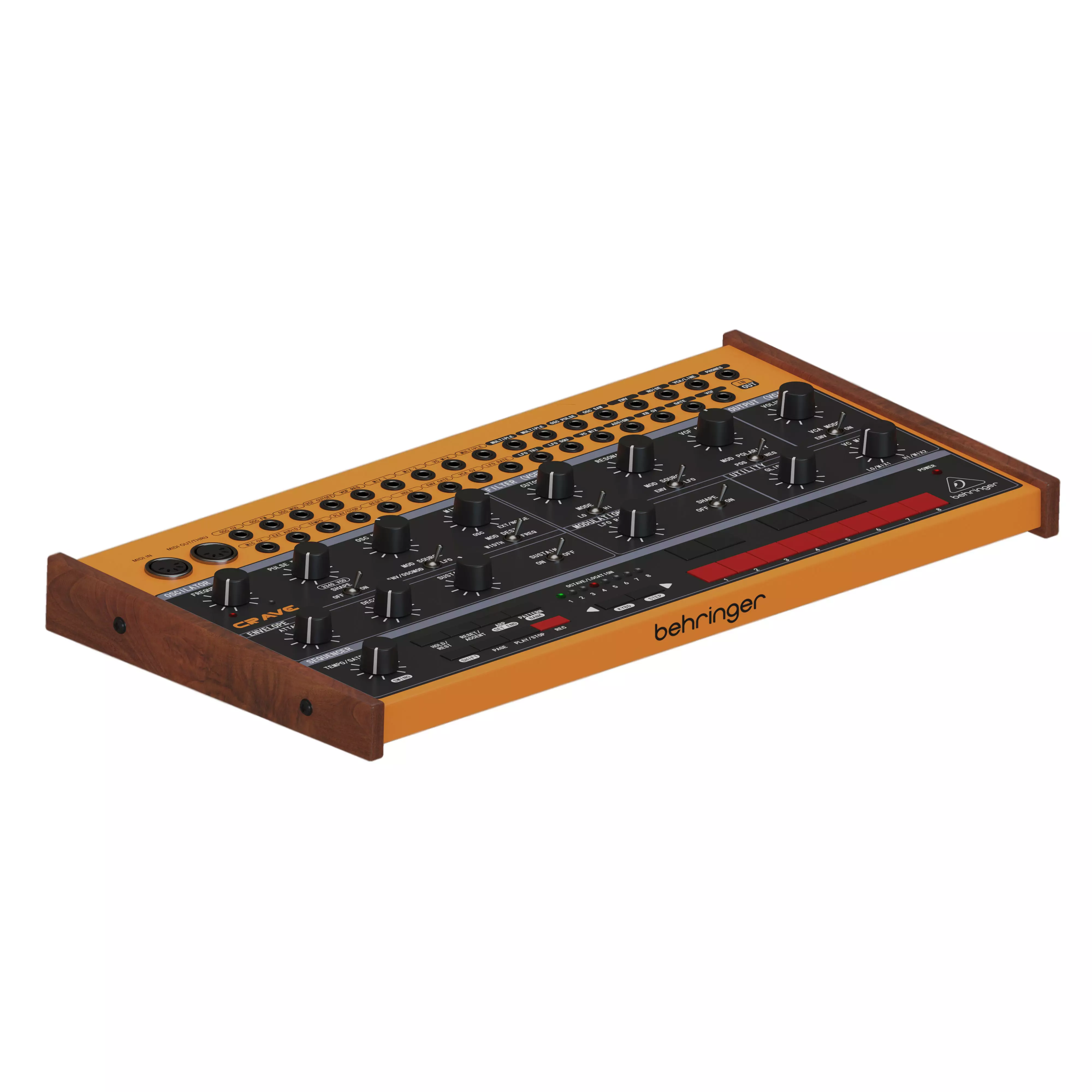 Behringer CRAVE Low-poly 3D model_0