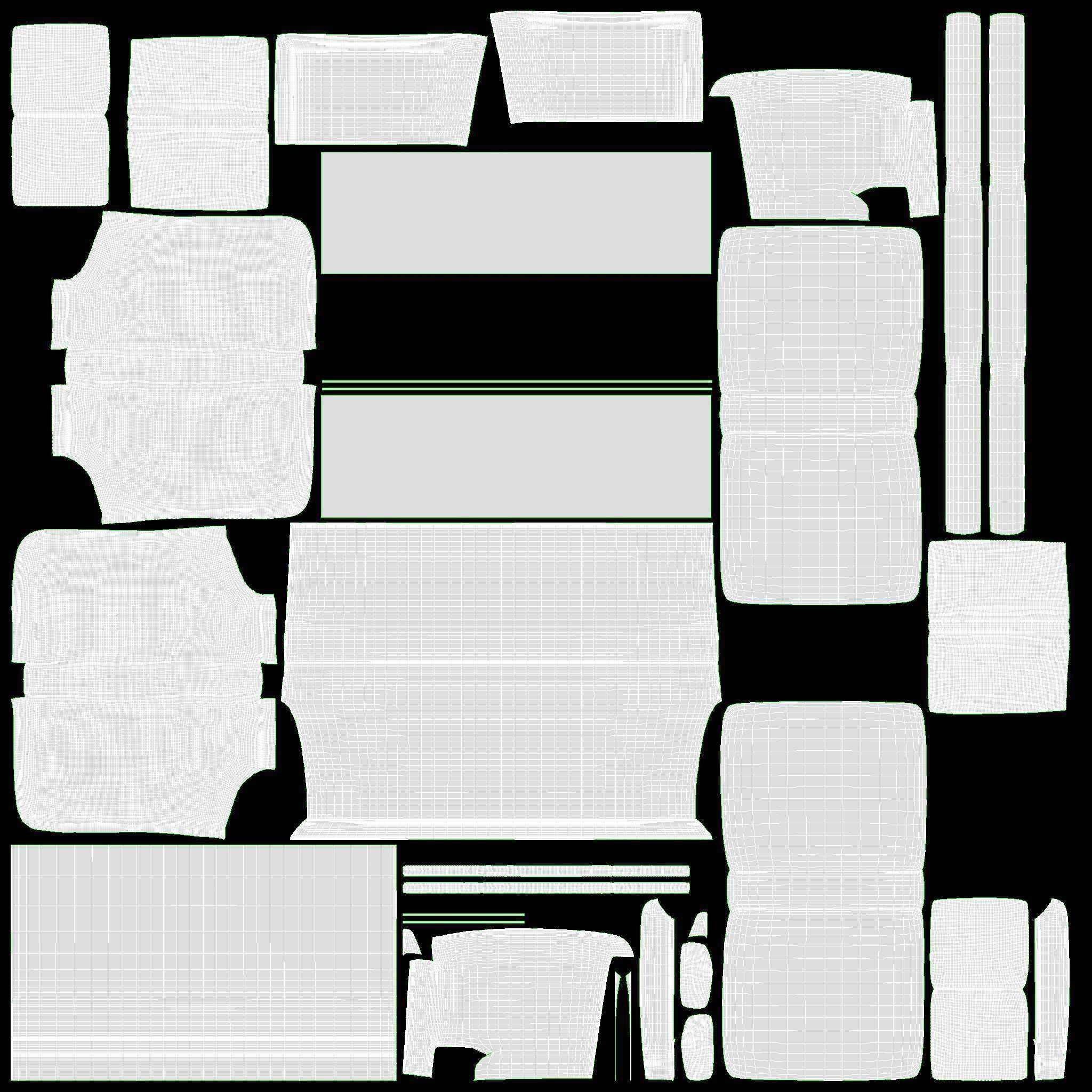Sofa Large Ercol Avanti 3D model_10
