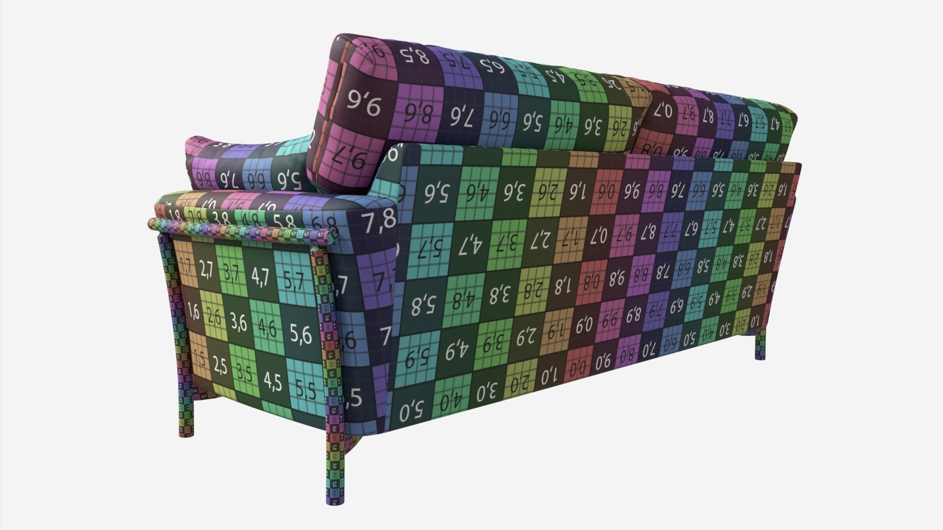 Sofa Large Ercol Avanti 3D model_9