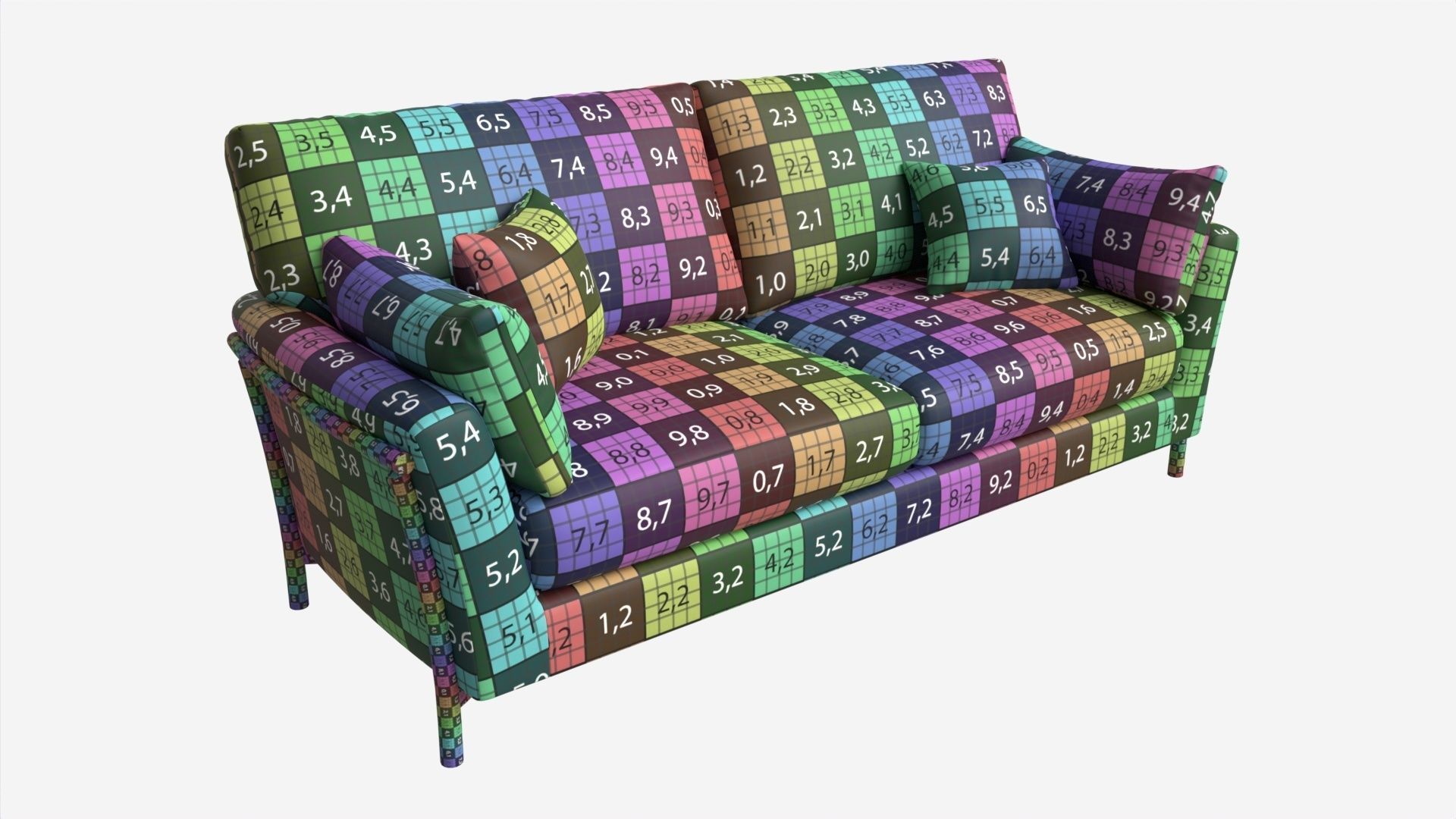 Sofa Large Ercol Avanti 3D model_8
