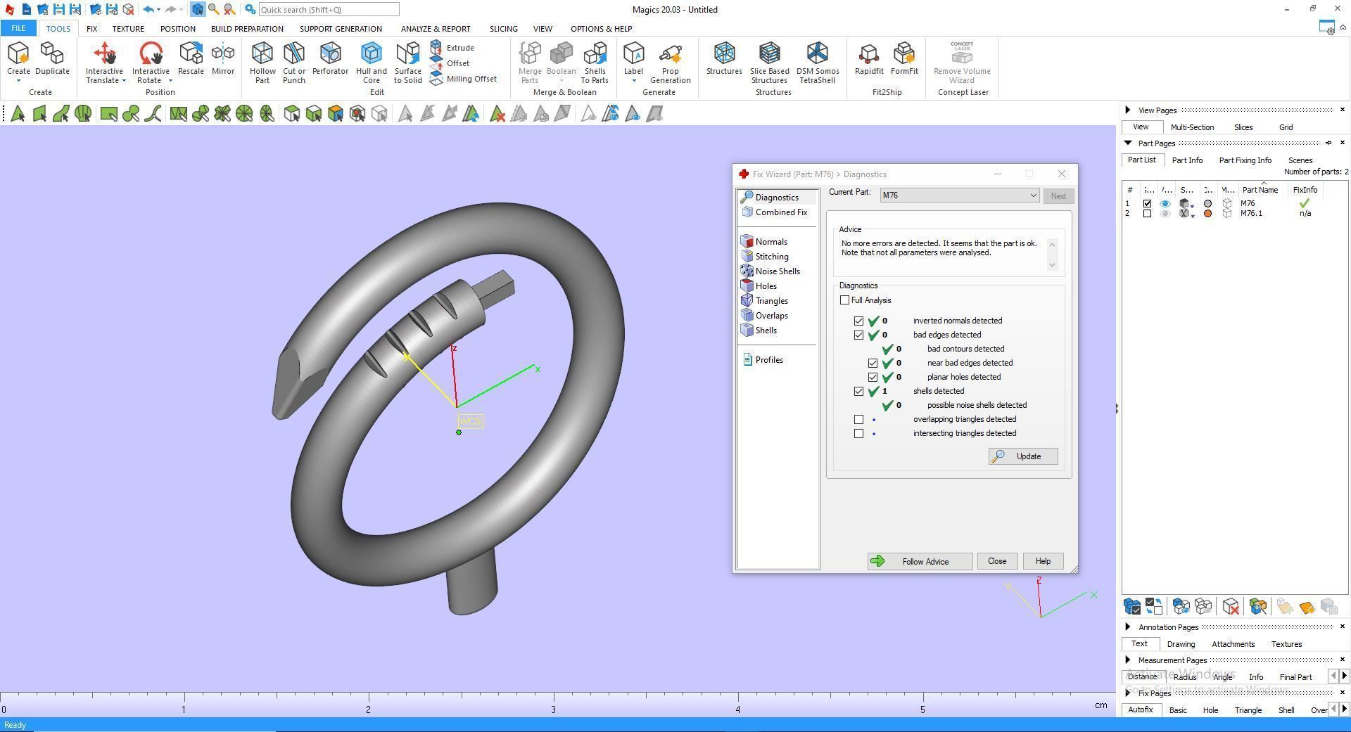 Ring M76 Women ring Size 7 US 3D print model_12