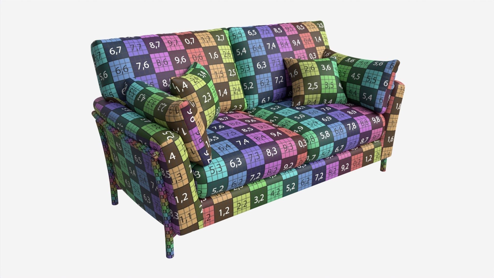 Sofa Medium Ercol Avanti 3D model_8
