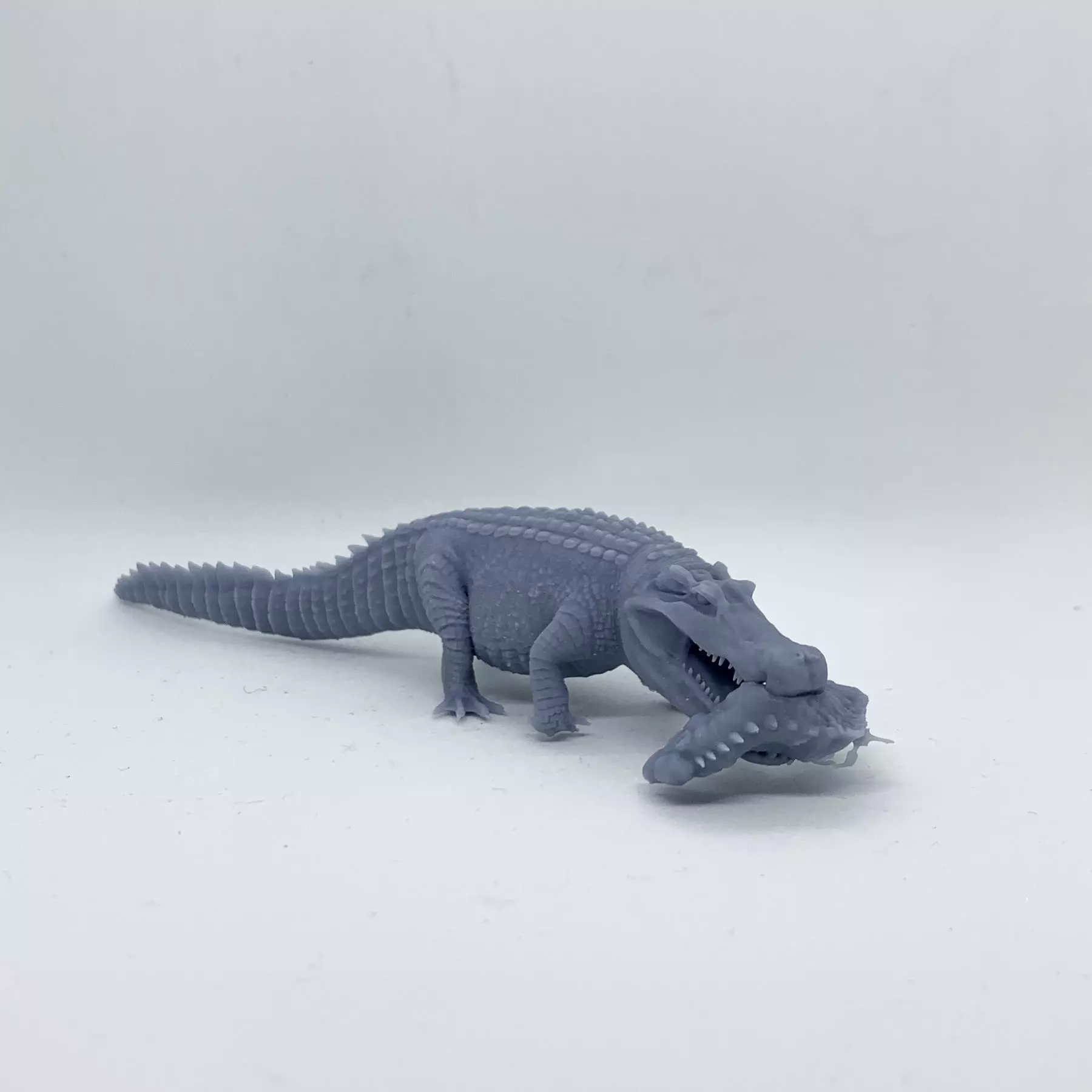 Deinosuchus walking - pre-supported 3D print model