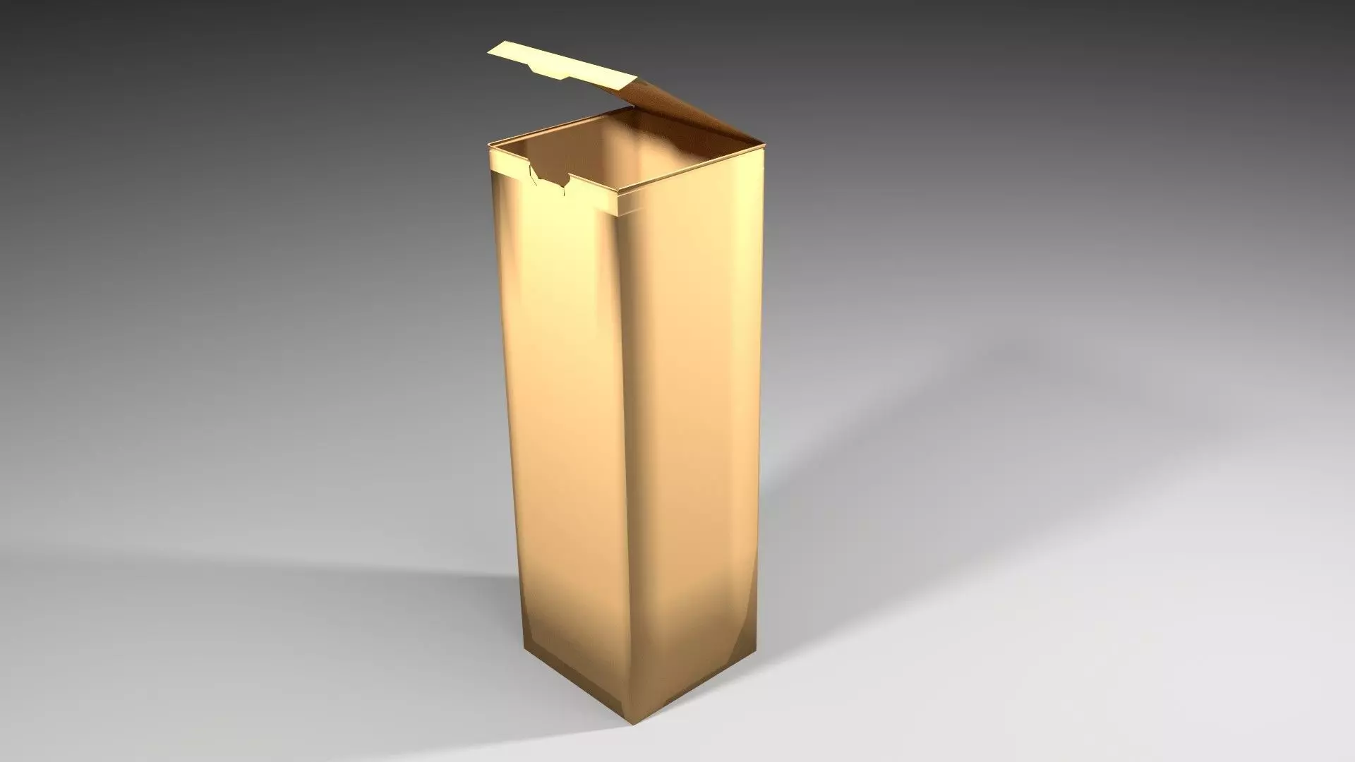 Cardboard Box - Tile 3D model_0