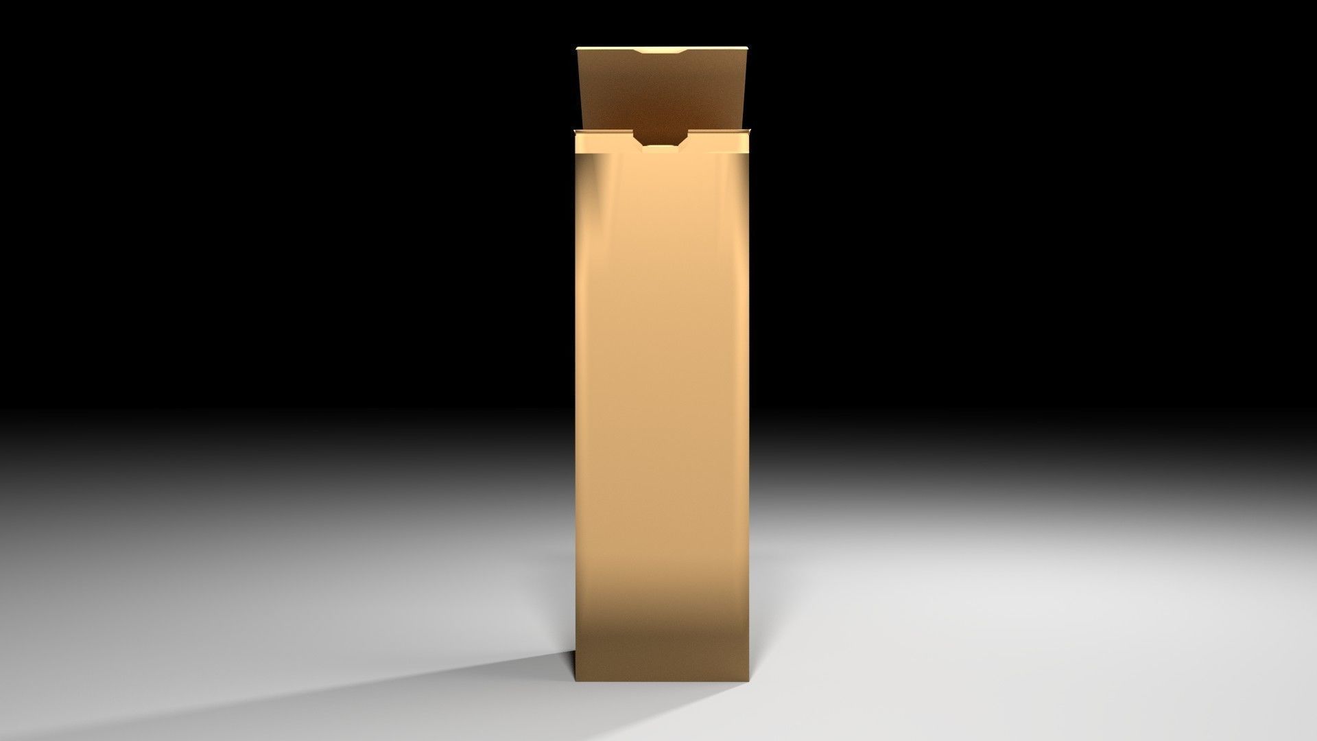 Cardboard Box - Tile 3D model_1