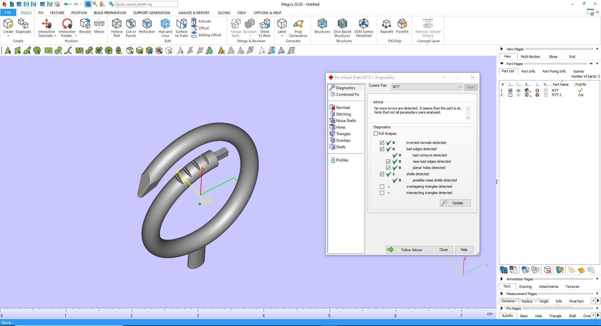 Ring M77 Women ring Size 7 25 US 3D print model_12