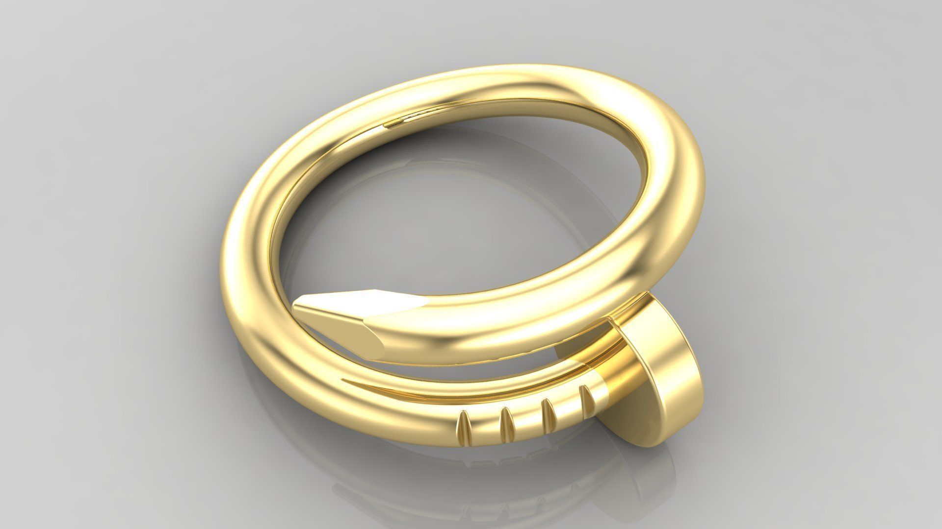 Ring M77 Women ring Size 7 25 US 3D print model_5