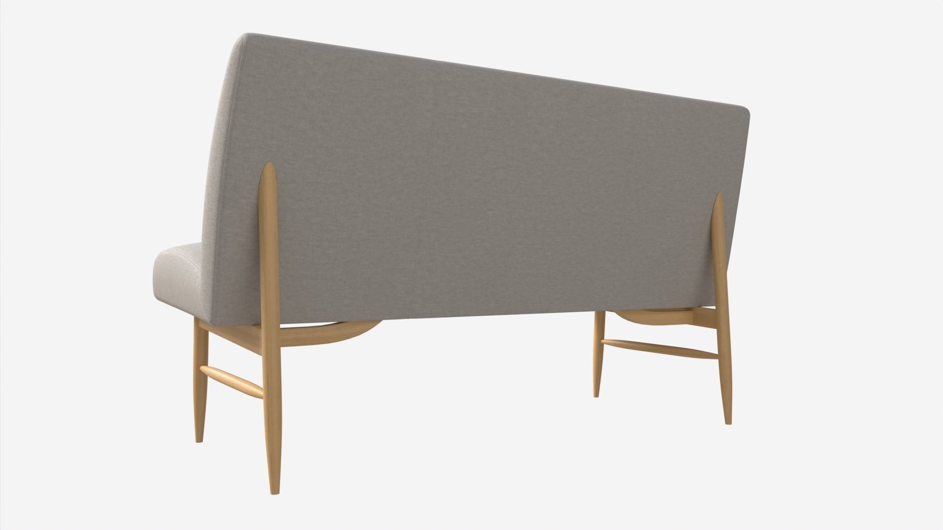 Bench Medium Ercol Elisa 3D model_2