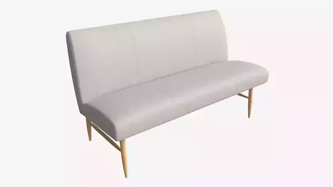 Bench Medium Ercol Elisa 3D model