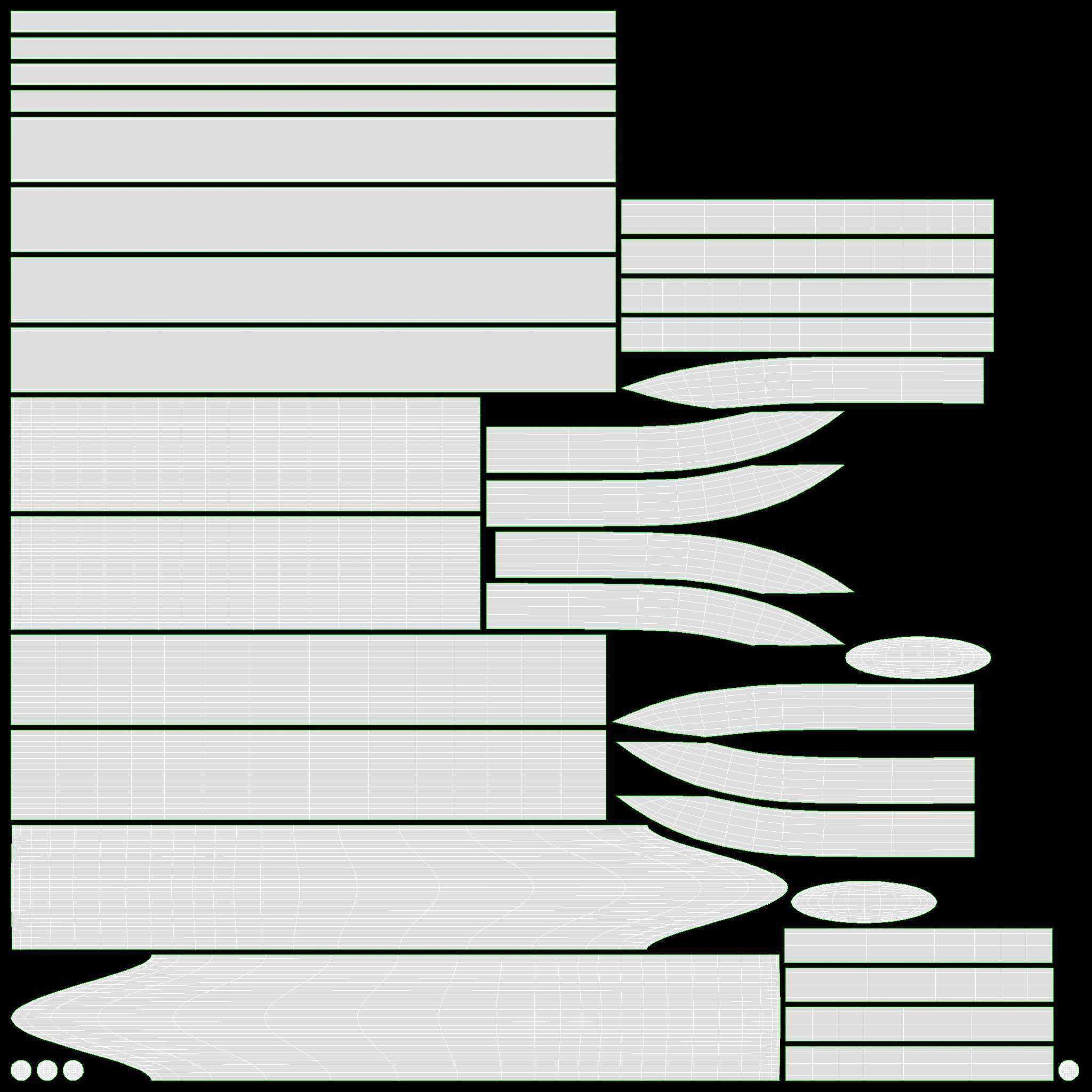 Bench Medium Ercol Elisa 3D model_10
