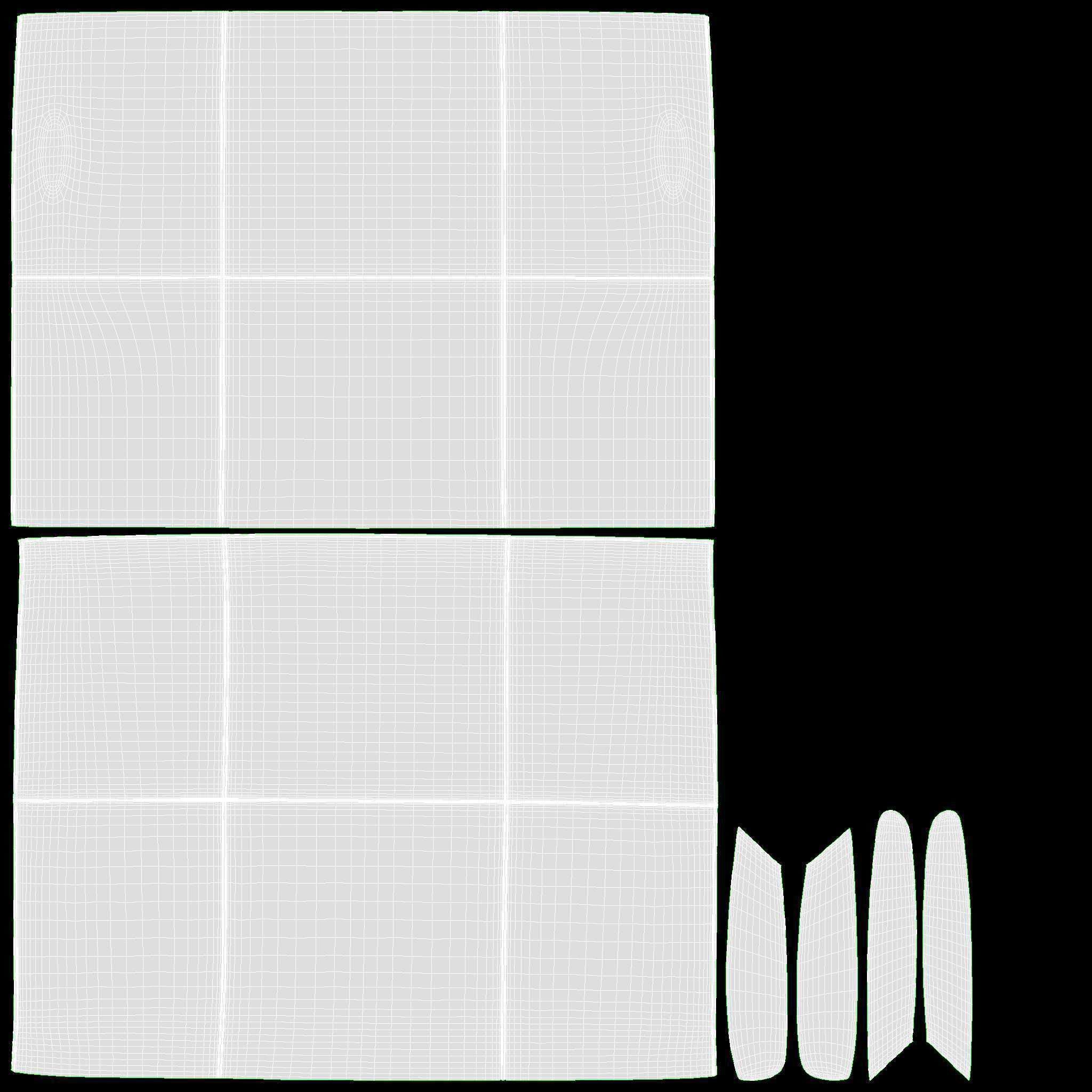 Bench Medium Ercol Elisa 3D model_9