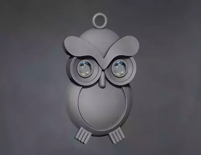 Owl Pendant Jewelry