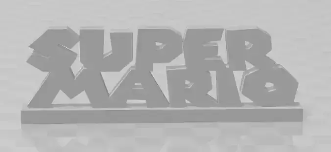 supermario display stand no support