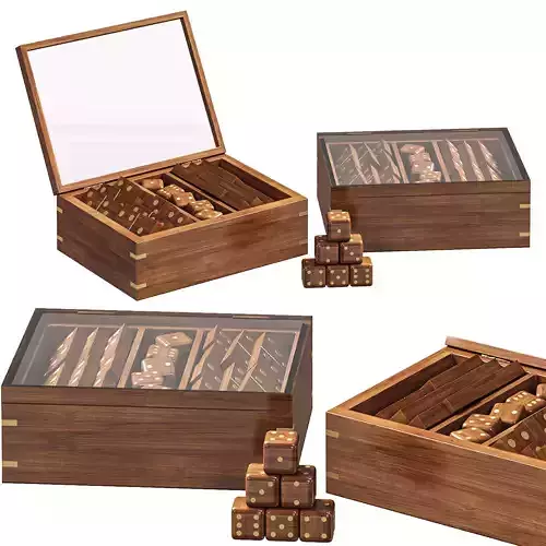 Transparent ood dominoes by Price Pro