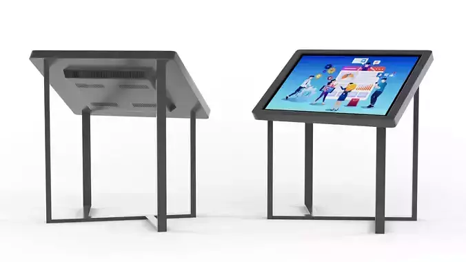 Electronic Kiosk 3D model