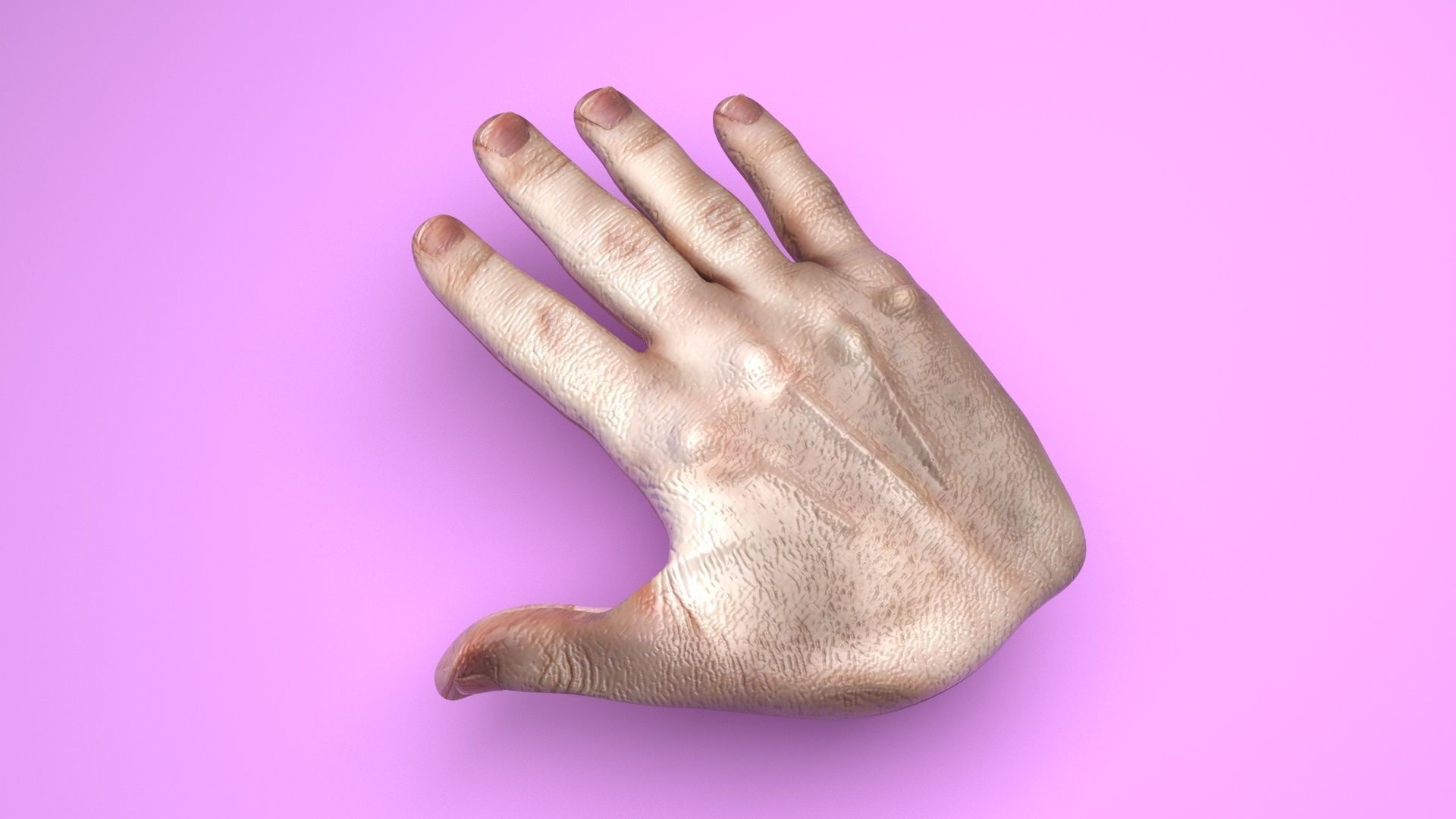 Human Hands 3D model_21