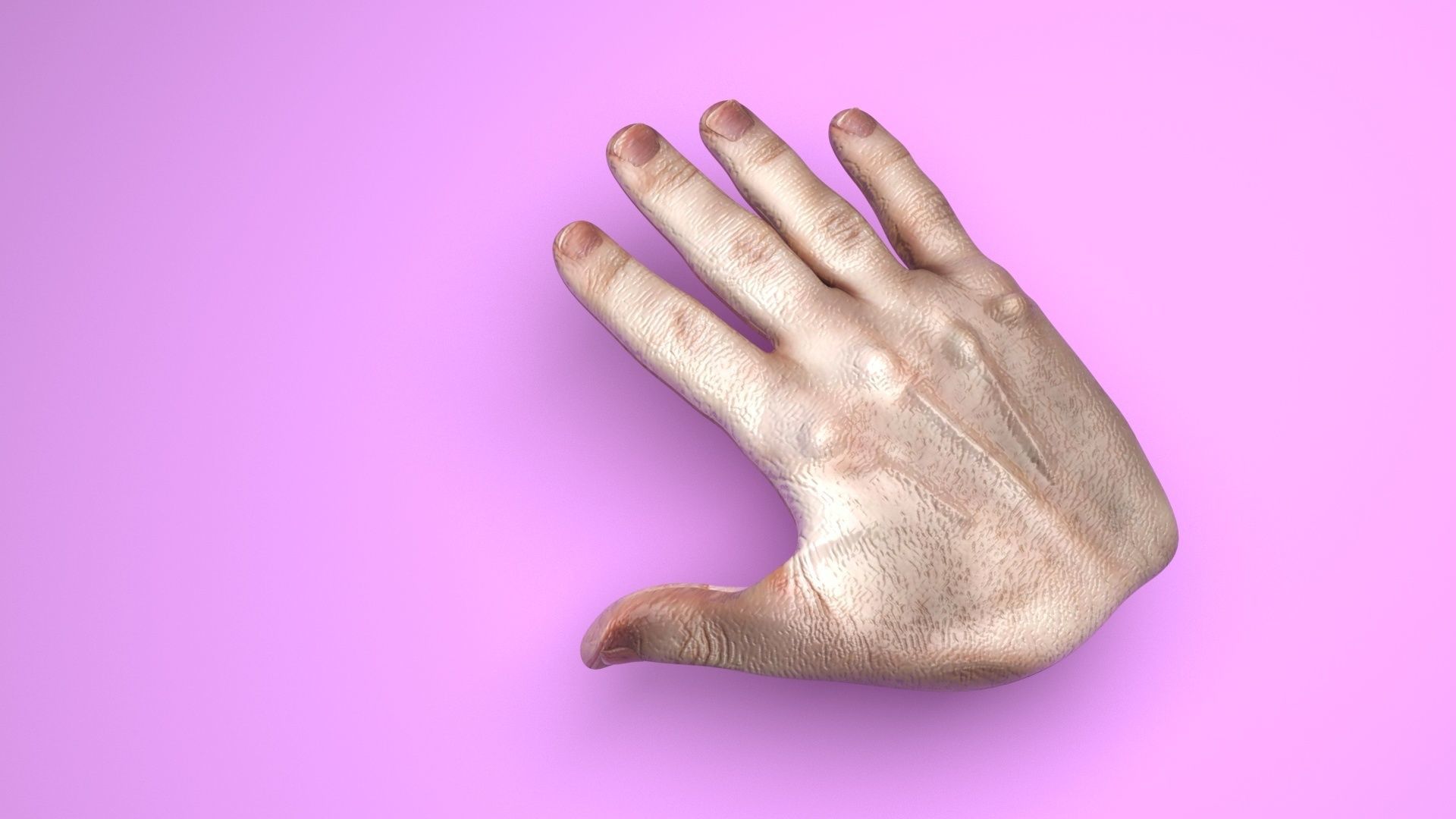 Human Hands 3D model_25