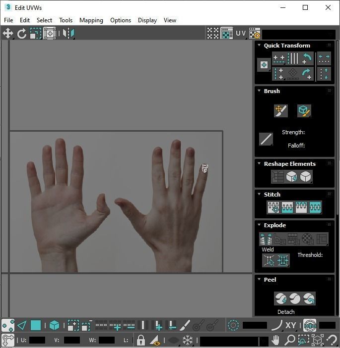 Human Hands 3D model_27