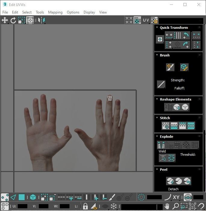 Human Hands 3D model_28