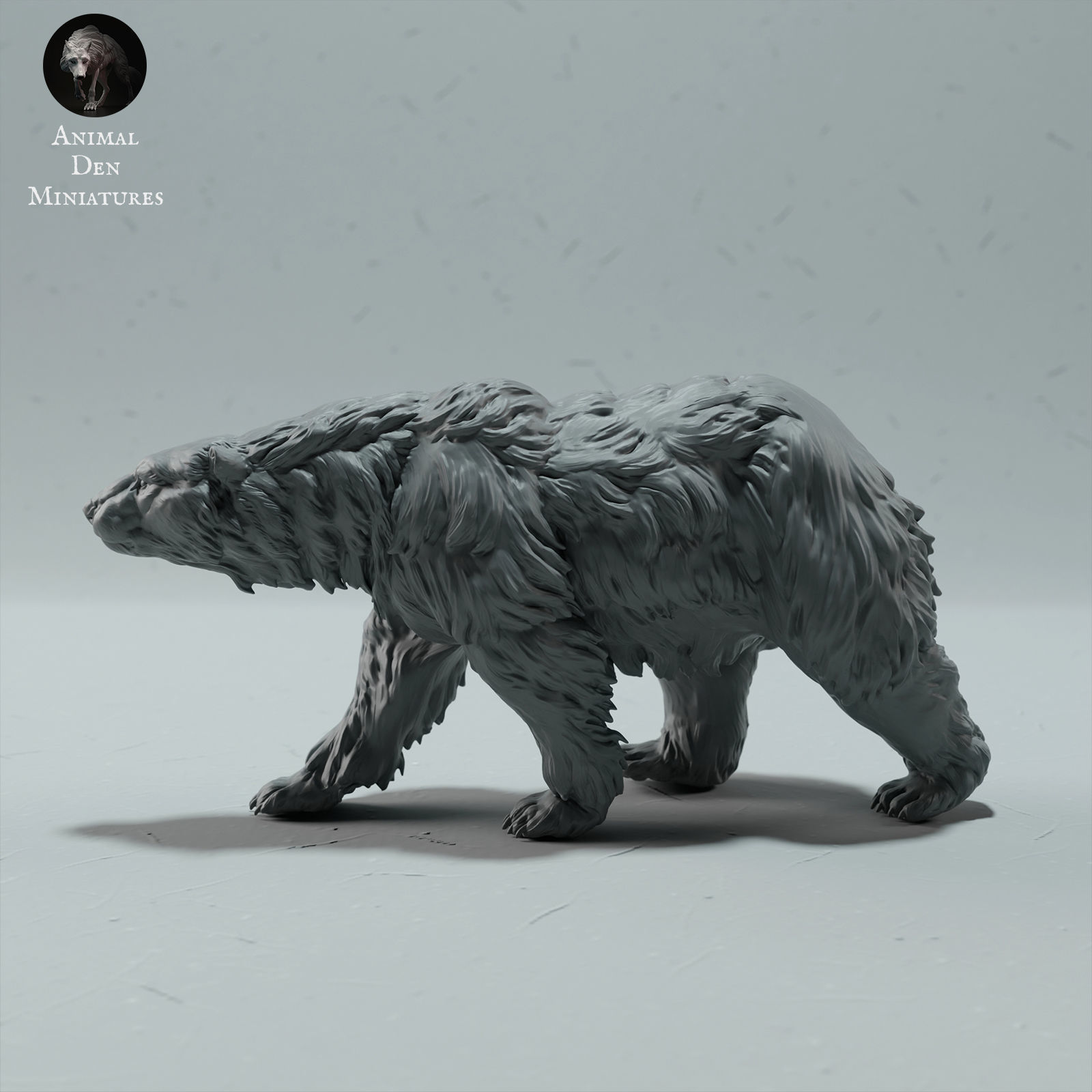 Polar Bear 3D print model_3