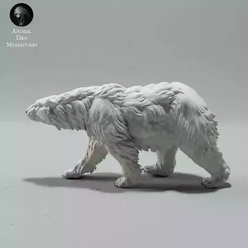 Polar Bear 3D print model