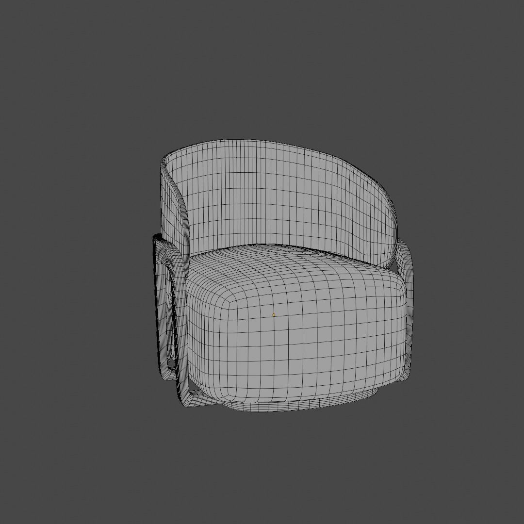 Unique Modern Sofa for Minimalist Interior Design Free low-poly 3D model_7