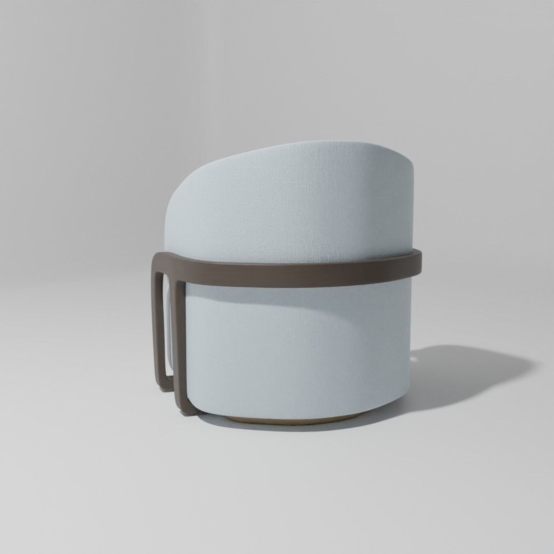 Unique Modern Sofa for Minimalist Interior Design Free low-poly 3D model_4