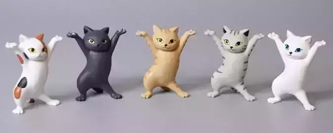 CAT HOLDER FANART 3D print model