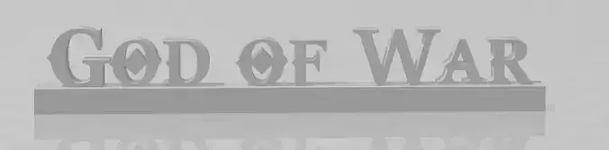 God of War display stand no support