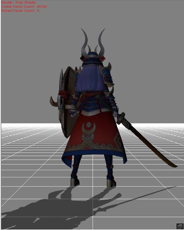 Freya 3D MLBB Low-poly 3D model_1