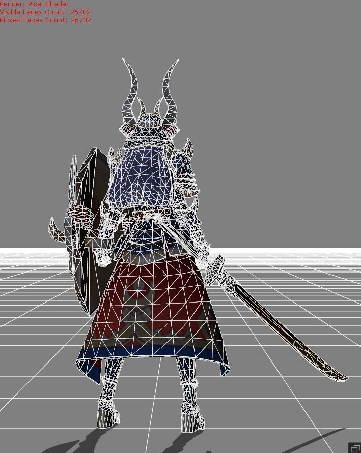 Freya 3D MLBB Low-poly 3D model_5