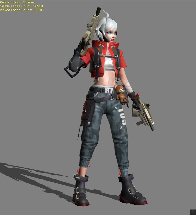 Beatrix MLBB 3D model_3