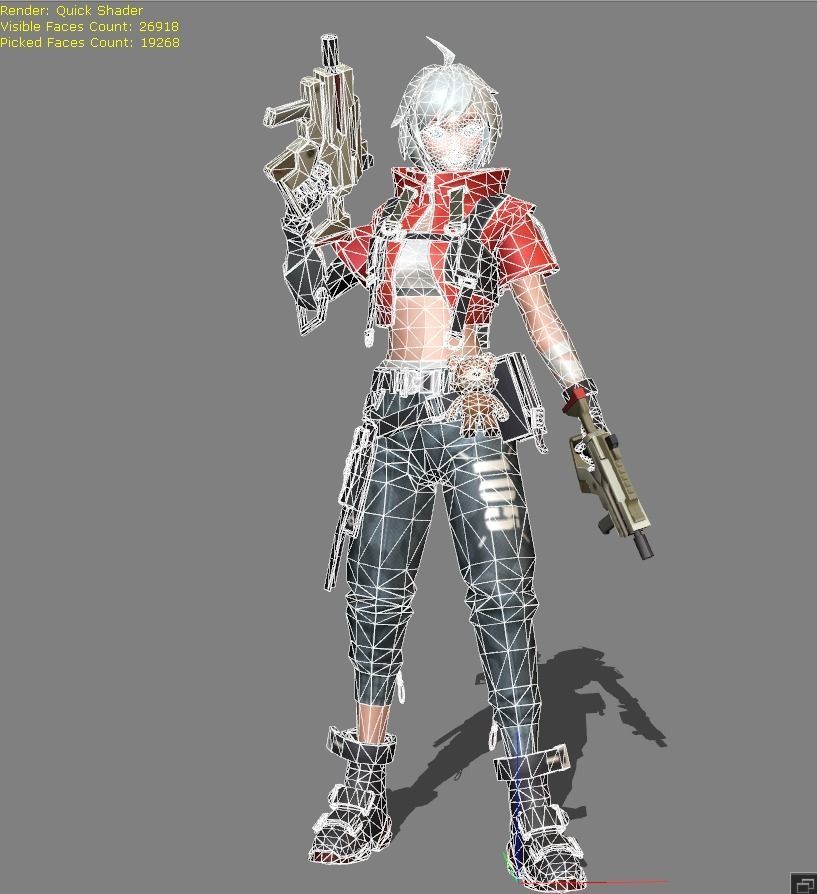 Beatrix MLBB 3D model_4