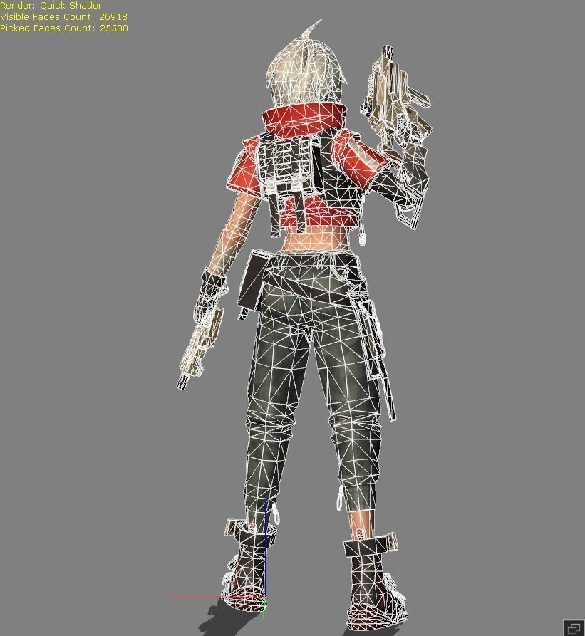 Beatrix MLBB 3D model_5