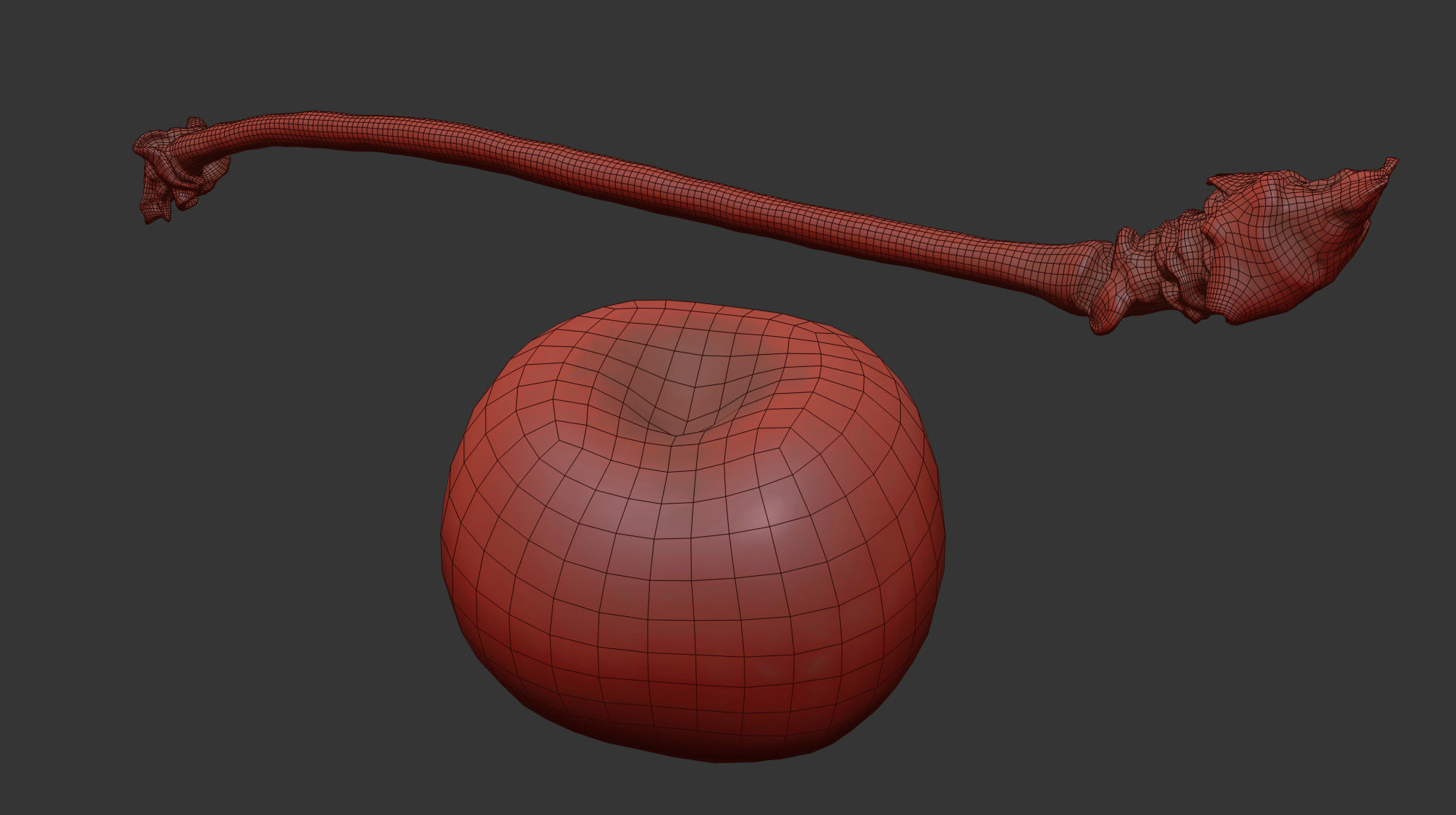 Cherry 3D model_6