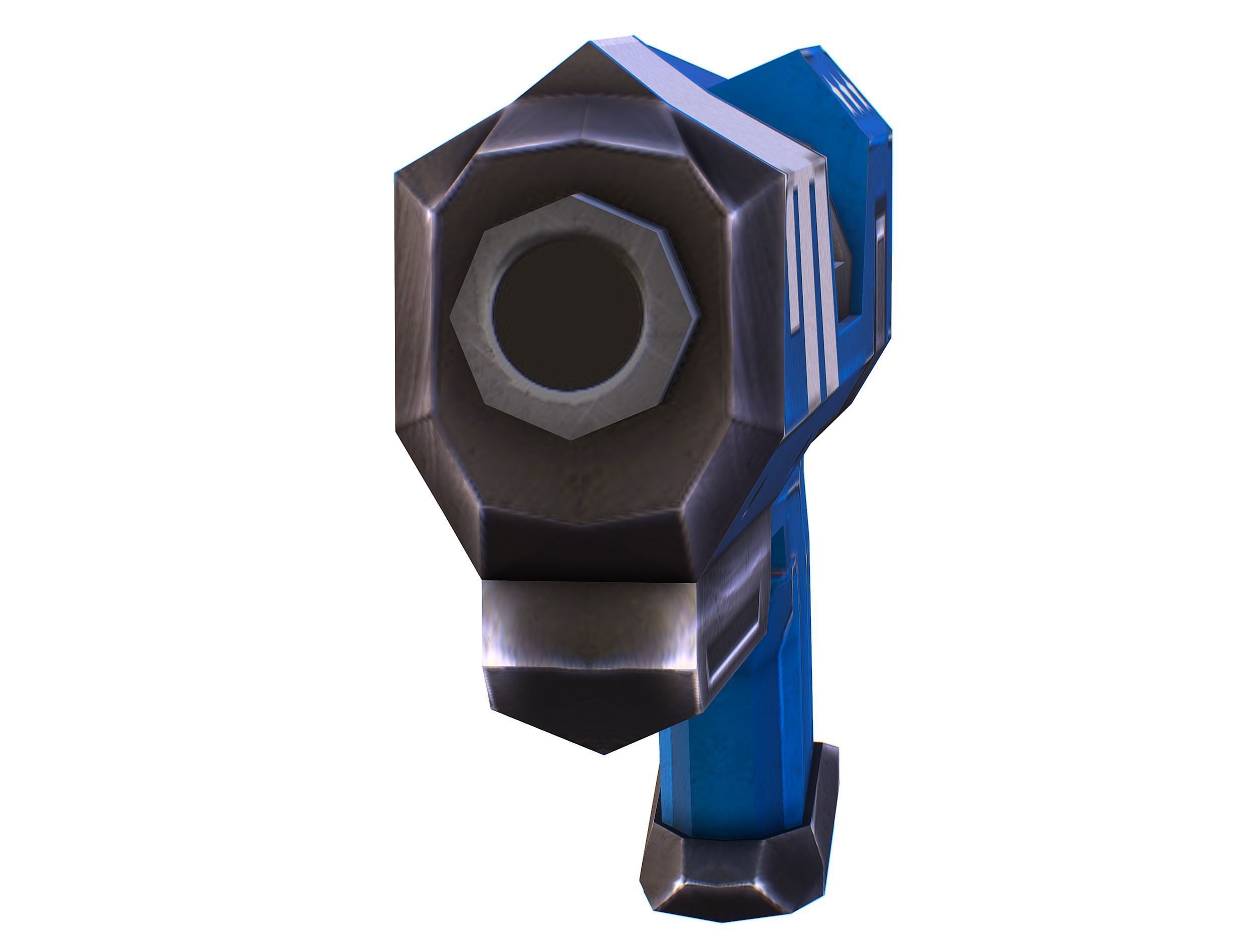 Lowpoly Cartoon Weapons Alliance Set Low-poly 3D model_17