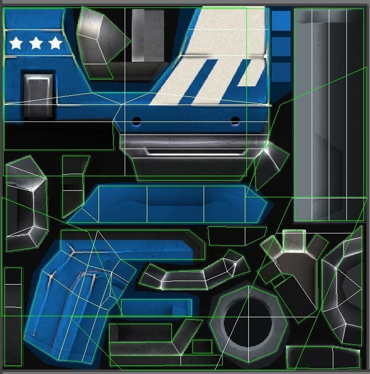 Lowpoly Cartoon Weapons Alliance Set Low-poly 3D model_19